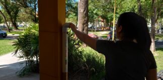 COMPROMISO SOCIAL Y AMBIENTAL Cuidado del ambiente: colocaron colilleros en lugares estratégicos del Campus Resistencia de la UNNE Uno de los colilleros se colocó en el ingreso al Comedor del Campus Resistencia de la UNNE.