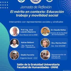“El mérito en contexto: educación, trabajo y movilidad social”