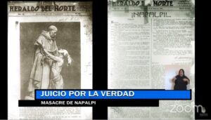 El Heraldo del Norte, editado un año después de la masacre, fue otro de los periódicos analizados por Giordano.