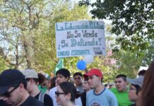 EN DEFENSA DE LA EDUCACIÓN PÚBLICA Con gran protagonismo, la comunidad estudiantil se sumó a la Marcha Federal en Corrientes y Chaco