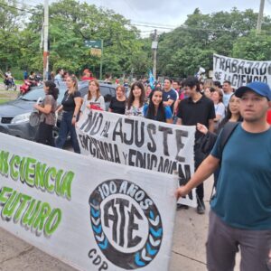 Marcha en Campus Rcia