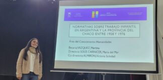 BECA DE PREGRADO DE CIENCIA Y TÉCNICA Estudiante de la UNNE analiza normativas sobre trabajo infantil a nivel nacional y provincial