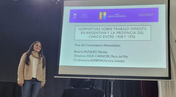 BECA DE PREGRADO DE CIENCIA Y TÉCNICA Estudiante de la UNNE analiza normativas sobre trabajo infantil a nivel nacional y provincial