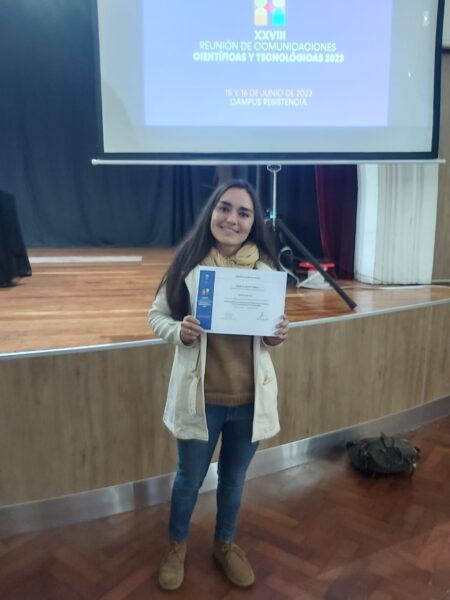 Su trabajo fue uno de los ganadores.