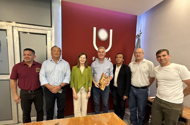 FaCENA y el Ministerio de la Producción de Corrientes proyectan trabajo conjunto en beneficio de productores y emprendedores