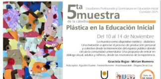 Educación Inicial: Muestra Plástica personal y colectiva