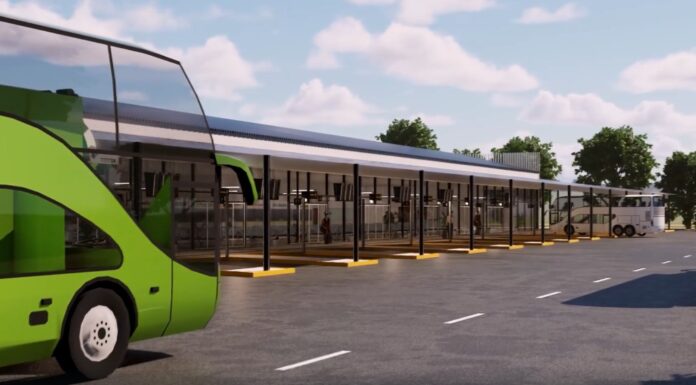 Flamantes ingenieros presentaron un anteproyecto de nueva estación terminal de ómnibus de Corrientes