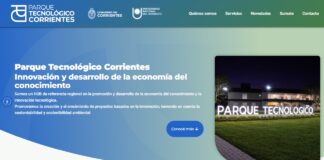 UNIVERSIDAD - EMPRESA - ESTADO Parque Tecnológico Corrientes: habilitaron la página web y cuentas en redes sociales