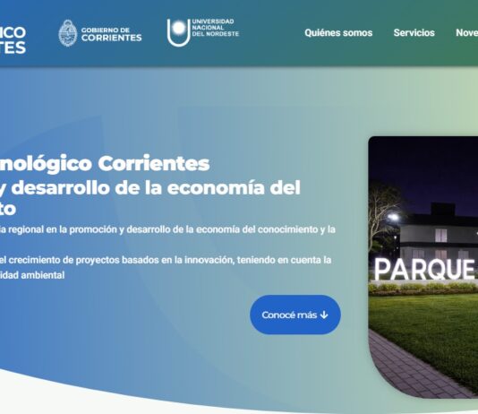 Parque Tecnológico Corrientes: habilitaron la página web y cuentas en redes sociales