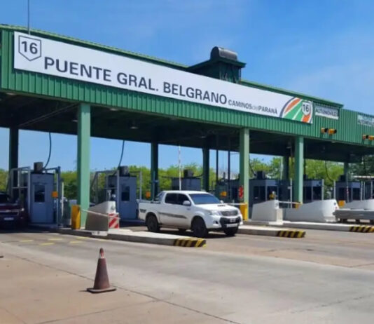 Puente Chaco-Corrientes; “El peaje podría llegar a $1.800 en octubre y sin TelePASE costaría 50% más”