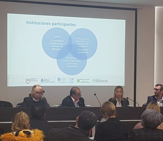 La UNNE presentó en el Chaco “Sigamos estudiando”, el proyecto de trabajo conjunto para alentar el ingreso a la Universidad