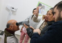 Mirar más allá de la retina: la UNNE llevó el “Proyecto Iris” para detectar alteraciones en pacientes con diabetes