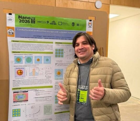 Premian trabajo de un Becario Doctoral de FaCENA en el encuentro nacional de nanotecnología