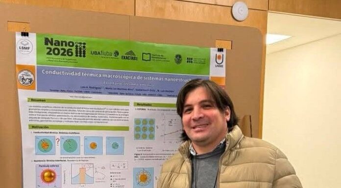 Premian trabajo de un Becario Doctoral de FaCENA en el encuentro nacional de nanotecnología