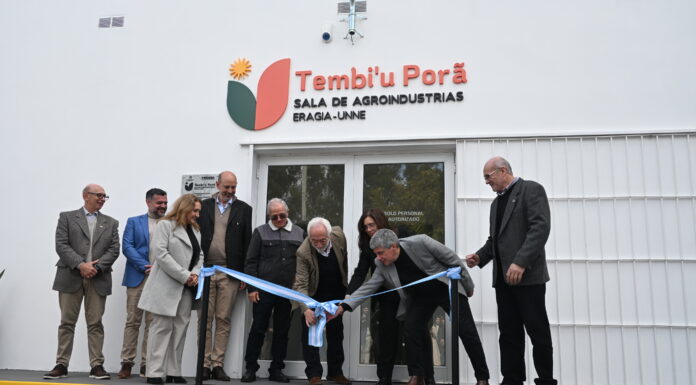 La ERAGIA inauguró su Sala de Agroindustrias Tembi’u Porã: una unidad productiva y educativa equipada con tecnología de punta