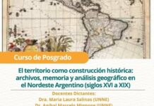 Posgrado: Archivos, Memoria y Análisis Geográficos en el NEA