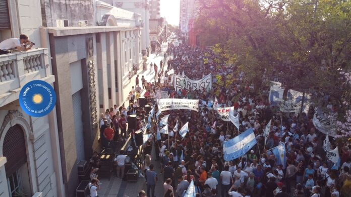 Marcha universitaria por el rechazo al veto y expectativas por el presupuesto 2026