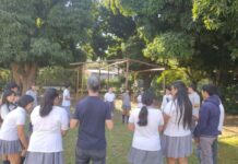 CAMBIO CLIMATICO Vivero y educación ambiental: proyecto de extensión impulsa un arbolado urbano con especies nativas El proyecto contempla además dos líneas de trabajo complementarias: el reciclado de residuos orgánicos de la escuela a través de un sistema de compostaje, y el desarrollo de un vivero de árboles de especies nativas para su posterior plantado en el casco urbano.