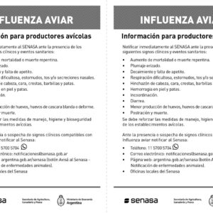 Senasa información para productores avícolas3