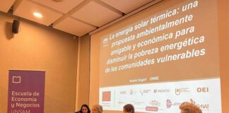 CIENCIA Y TECNOLOGÍA Investigadora expone experiencias con energía solar en seminario de Transición Energética