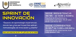 INICIATIVA DE AGENTIA CON APOYO DE UNNETEC-INNOVAR “Sprint de innovación UNNE”: implementan una propuesta para entrenar competencias emprendedoras en estudiantes