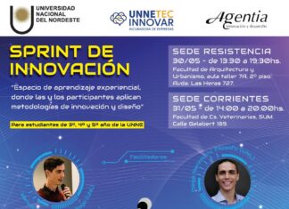 INICIATIVA DE AGENTIA CON APOYO DE UNNETEC-INNOVAR “Sprint de innovación UNNE”: implementan una propuesta para entrenar competencias emprendedoras en estudiantes