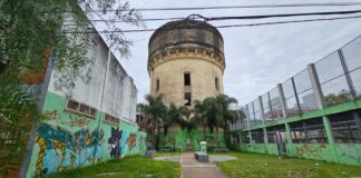 Estudiantes desarrollaron ideas para la puesta en valor del primer tanque de agua potable del Chaco