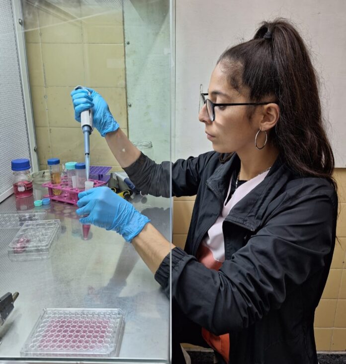 Trabajo en sala de cultivo