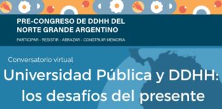 COMPROMISO SOCIAL Conversatorio sobre Universidad Pública y DDHH con presencia de la UNNE