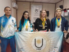 Estudiantes de la UNNE en lo más alto del podio en el Torneo Nacional de Taekwondo