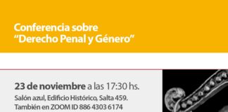 Investigación Conferencia sobre «Derecho Penal y Género» en Abogacía