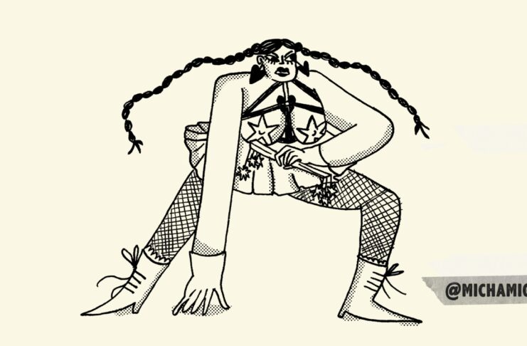 Ilustraciones de Michamiguita en el Espacio Plasma