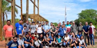 EXTENSIÓN UNNE Docentes de FaCENA capacitaron a guías y prestadores turísticos en el Portal Laguna Iberá