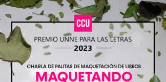 PREMIO UNNE PARA LAS LETRAS 2023 Charla de pautas de maquetación de libros: “Maquetando las letras”