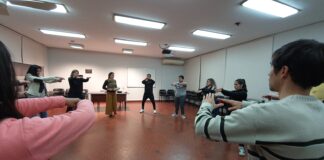 PROPUESTA DE LA FACULTAD DE DERECHO  En septiembre, «El Derecho va al Teatro» Archivo. Durante el Taller el ABC del Teatro realizado en el año 2022 en la Facultad de Derecho.