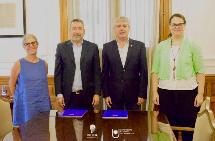 La UNNE firmó un acuerdo de cooperación con el Instituto de Cultura de Corrientes