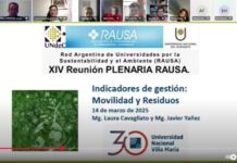 GESTIÓN AMBIENTAL Crisis hídrica y campus sustentable, eje de trabajo en la última reunión de RAUSA que coordina la UNNE