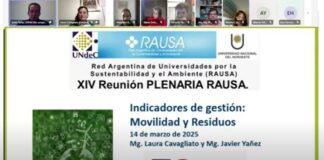 GESTIÓN AMBIENTAL Crisis hídrica y campus sustentable, eje de trabajo en la última reunión de RAUSA que coordina la UNNE