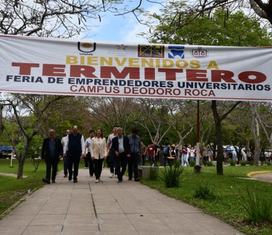 Se realizó la Feria Termitero de emprendedores y se inauguró el nuevo Graduatorio para estudiantes de la UNNE