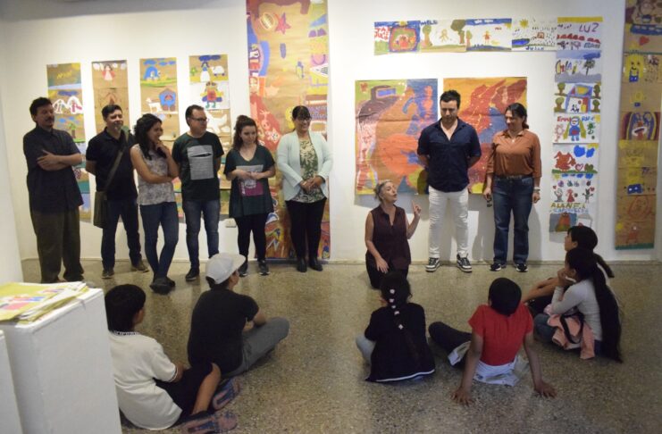 Muestra CCU con Infancias