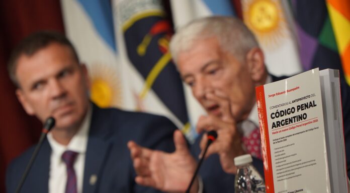 El ministro Libarona sobre el nuevo Código Penal: “es un paso gigante para la justicia de las provincias”