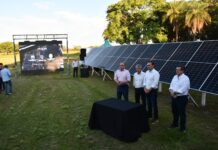 La UNNE y el Gobierno de Corrientes inauguraron Central Fotovoltaica del Campus Deodoro Roca