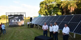 UNIVERSIDAD - ESTADO La UNNE y el Gobierno de Corrientes inauguraron Central Fotovoltaica del Campus Deodoro Roca
