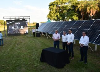 UNIVERSIDAD - ESTADO La UNNE y el Gobierno de Corrientes inauguraron Central Fotovoltaica del Campus Deodoro Roca