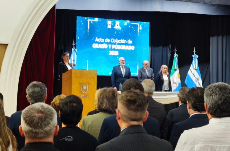 Acto de Colación de Grado y Posgrado 2025 en la Facultad de Ingeniería