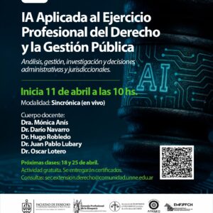 Derecho de la UNNE se suma a la era digital con un curso gratuito sobre IA aplicada