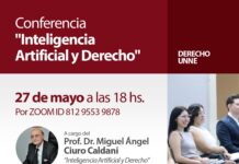 Conferencia: «Inteligencia Artificial y Derecho»