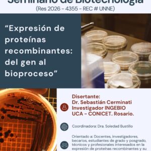 Especialista de CONICET dictará un Seminario de Biotecnología en FaCENA