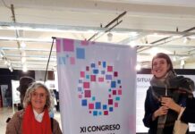 El CCU presente en el XI Congreso Nacional de Extensión Universitaria Maria Andrea Eirin y Florencia Terraes, representantes del CCU en Rosario