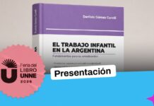 Presentación del libro «El trabajo infantil en la Argentina» en la Feria del Libro UNNE 2026